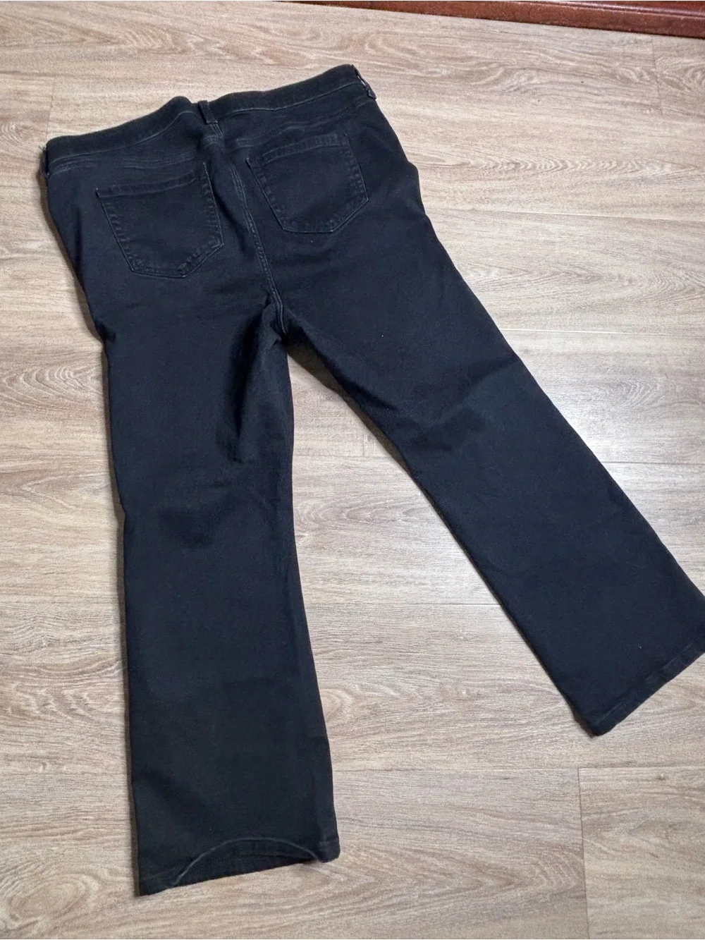 Torrid Black Sky High Kick Boot Super Soft Jeans Size 14R